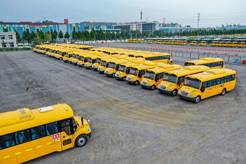 玉柴国六动力配套校车批量交付杭州 全部来自这一品牌